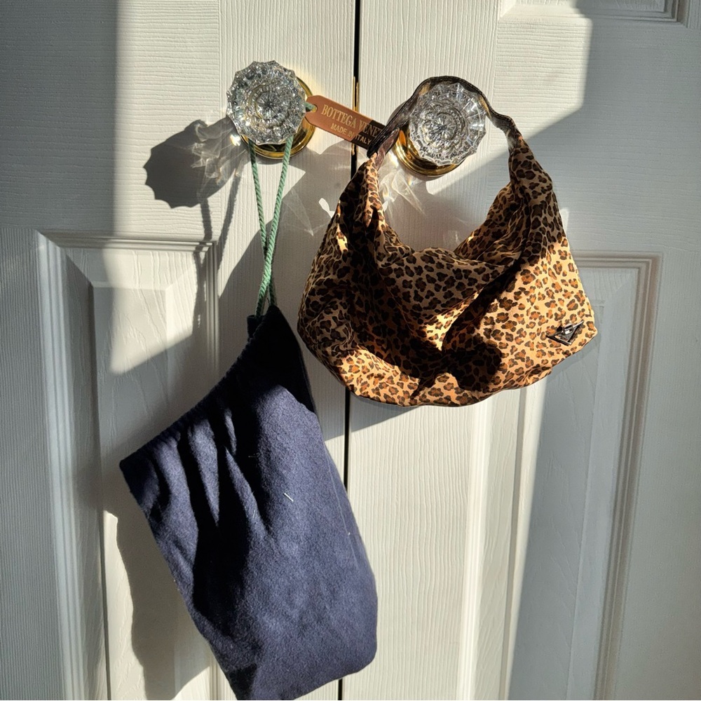 Bottega Vanetta Leopard Print Bag